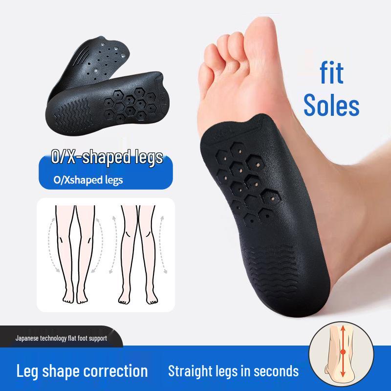 Unisex Magnetic Arch Support Insoles for Flat Feet, Pronation, Supination Correction, and XO Leg with Massage Function.