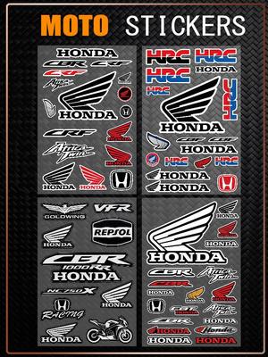FOR RACING Waterproof Reflective Scratch Cover Sticker Universal Decor Decal For Car Motorcycle Helmet Refrigerator