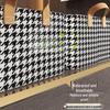 Houndstooth Foldable Steel Frame Clothes Storage Box