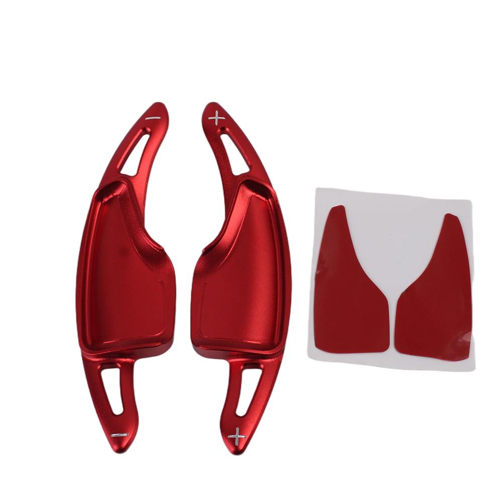 Lenkrad Schaltwippen Schalthebel Verlängerungen für Chevrolet Camaro 2016-2024 Chevy C7 Corvette 2014- Aluminium Innenraum 2 Stück