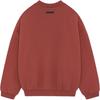 Fear of God Essentials Fleece Crewneck Red Men Tops 192HO246266F