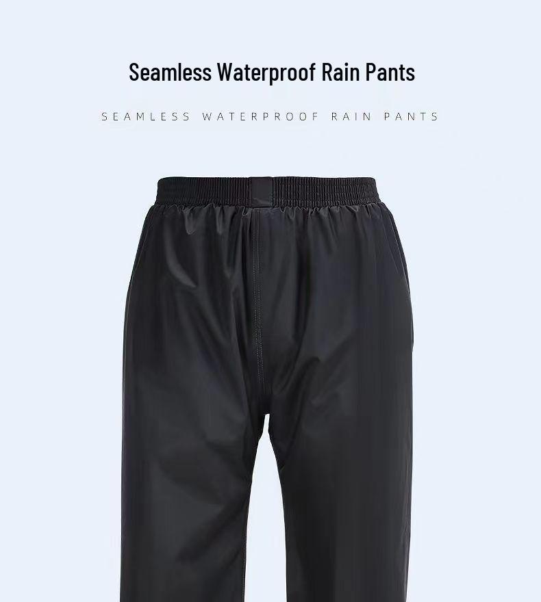 Durable Double-Layer Unisex Waterproof Cycling Rain Pants