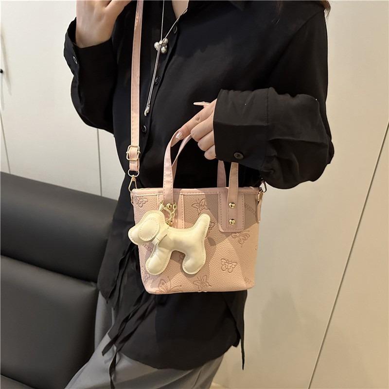 Niche Fashion Portable Small Bag Women's Summer New High-value Messenger Bag Casual Bucket Bag