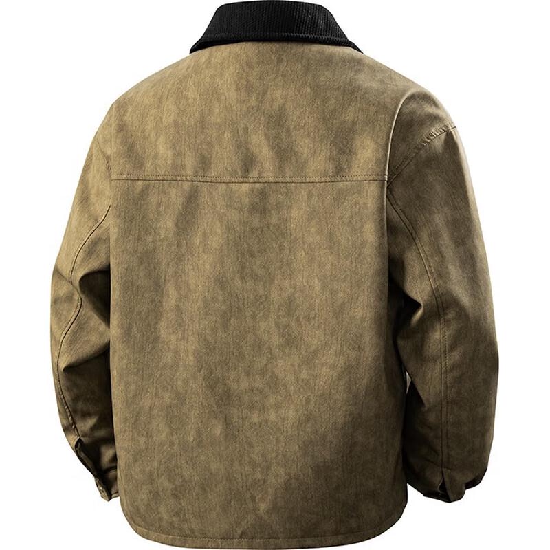 JEEP SPIRIT Men's Fleece-Lined Casual Jacket