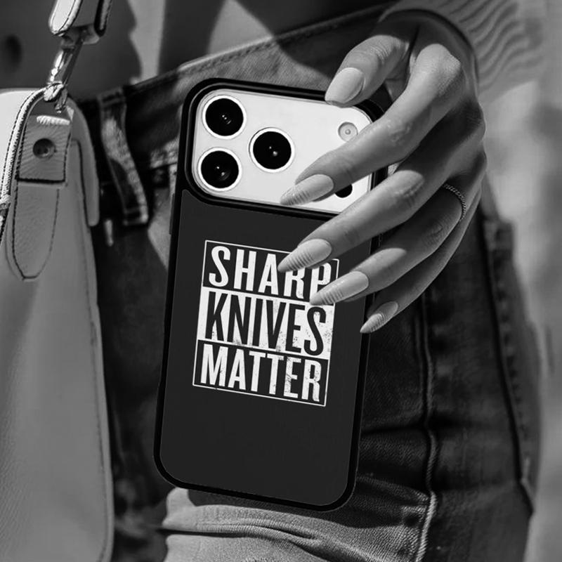 

Cooking Chef Knives soft Phone Case For iPhone 17 Air 14 15 13 12 Max Cover For Apple 14 15 16 16e 11 Pro Max Plus Coque iPhone 16e