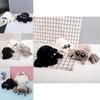 Adorable Plush Spider Toy With Realistic Features In Black White Colorful Design