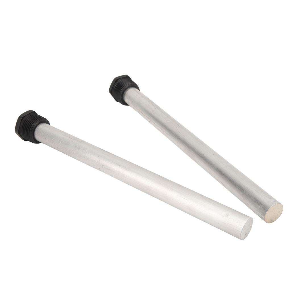 2Pcs RV Water Heater Anode Rod 19 X 235mm 3 4in NPT Protective Anode Rod for Mor‑Flo RV Water Heaters