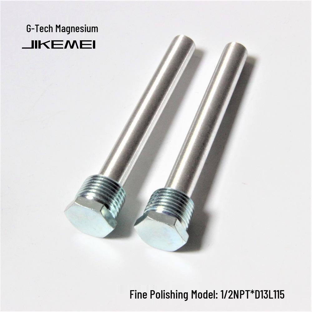 RV Water Heater Magnesium Anode Rod - NPT 1/2", Sacrificial Extruded Rod for Tank Protection