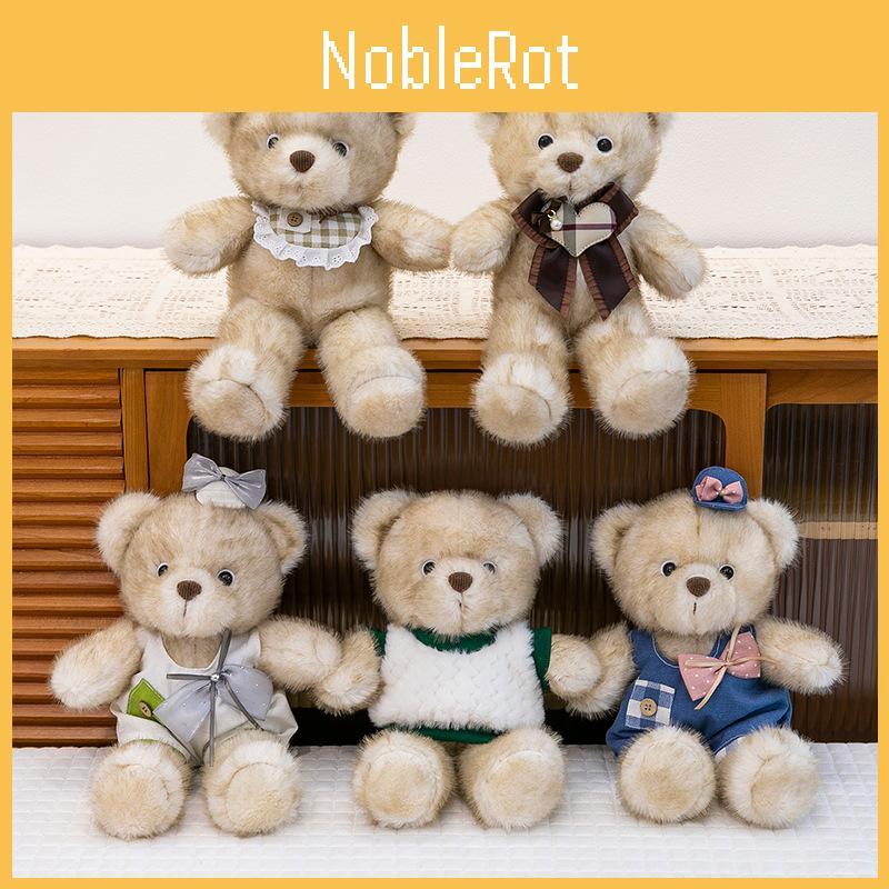Teddy Bear With Clothes Plush Toy Cartoon Stuffed Doll Decoration Kids Gift