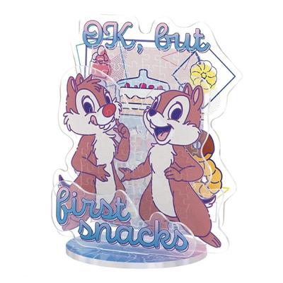 BEVERLY [Jigsaw Puzzle X Acrylic Stand] Disney Acrylic Stand Pop Chip & Dale [New Puzzle To Assemble and Display] [No Glue Required] 89 Pieces SP-009