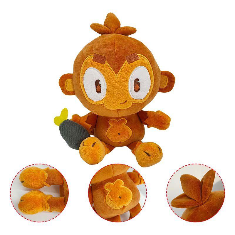 Adorable Dart Monkey Plush Toy Soft And Lifelike Super Monkey King Stuffed Animal