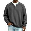 Pull Tricot Décontracté à Col pour Homme - Manches Longues pour Tenue Quotidienne