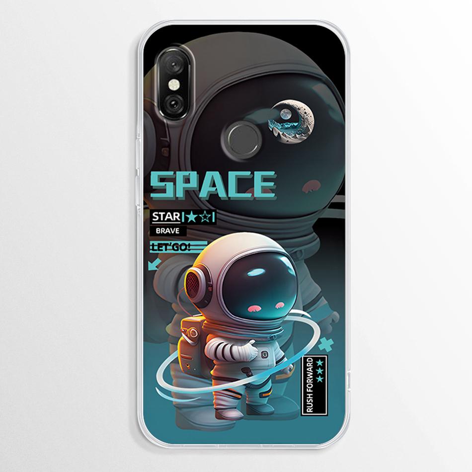 Funda para Xiaomi Redmi Note 6 Pro Mármol Transparente Suave TPU Cubierta Trasera Para Xiaomi Redmi Note 6 Note6 Pro Funda de Silicona Parachoques Fundas
