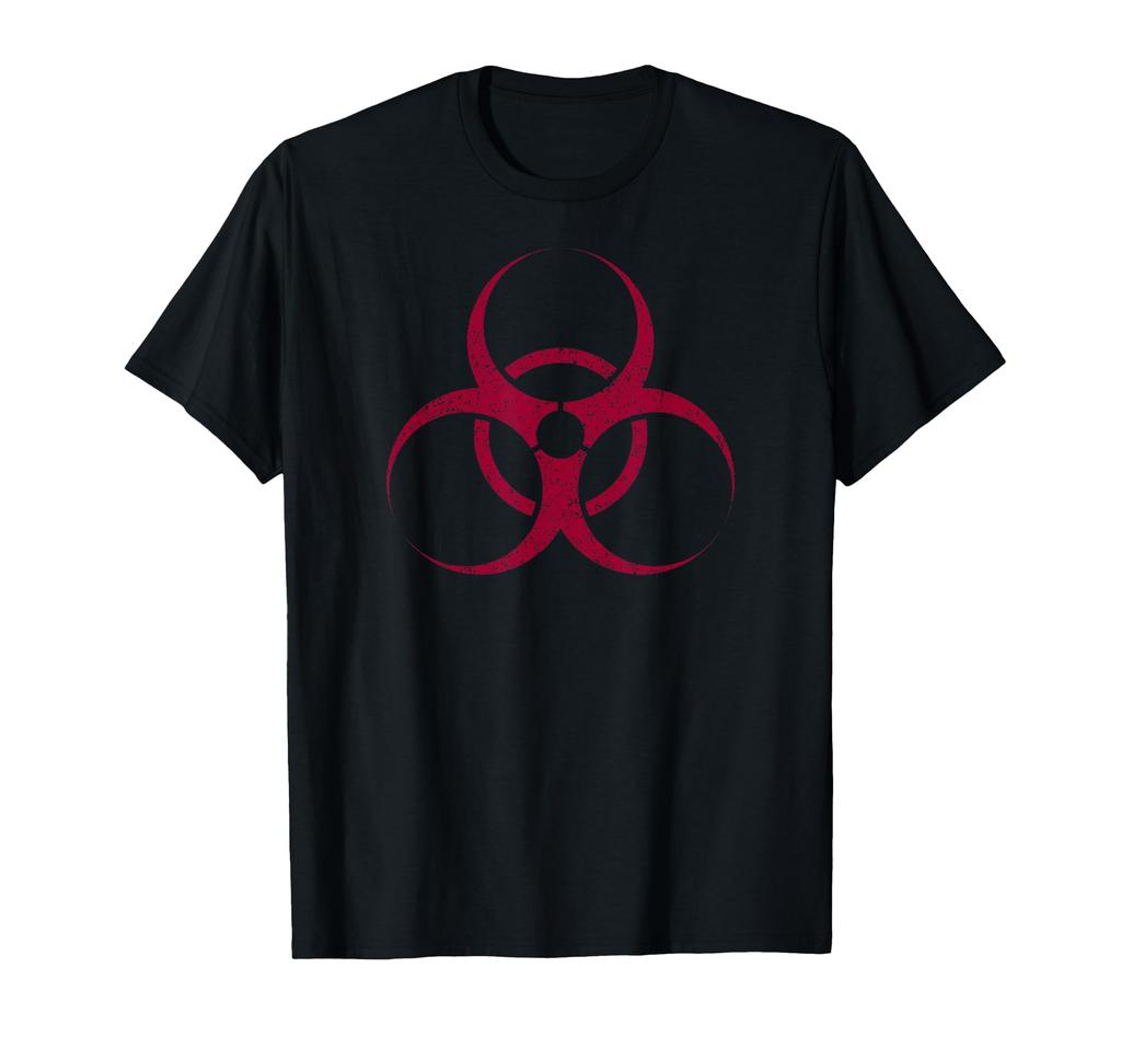 Biohazard Symbol Biological Hazard Warning Sign T-Shirt