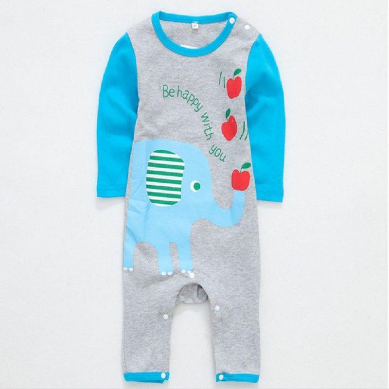 Adorable 2018 Infant Baby Girl Boys Cartoon Romper Jumpsuit Bodysuit Outfit 0-18m