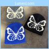 Fashionable Butterfly Faux Mink Beanie For Autumn And Winter Cozy Headwear