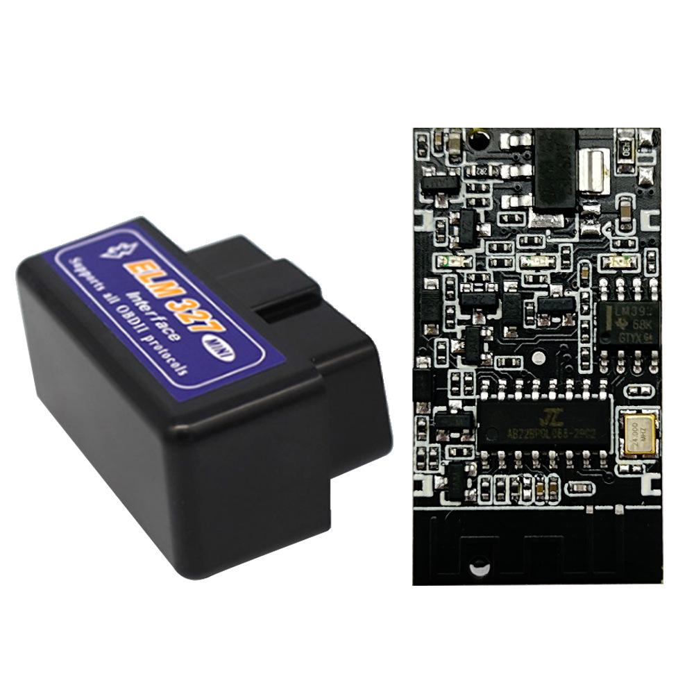 Mini ELM327 V2.1 Bluetooth iOS Dual-Mode 5.0 Adapter + Manual