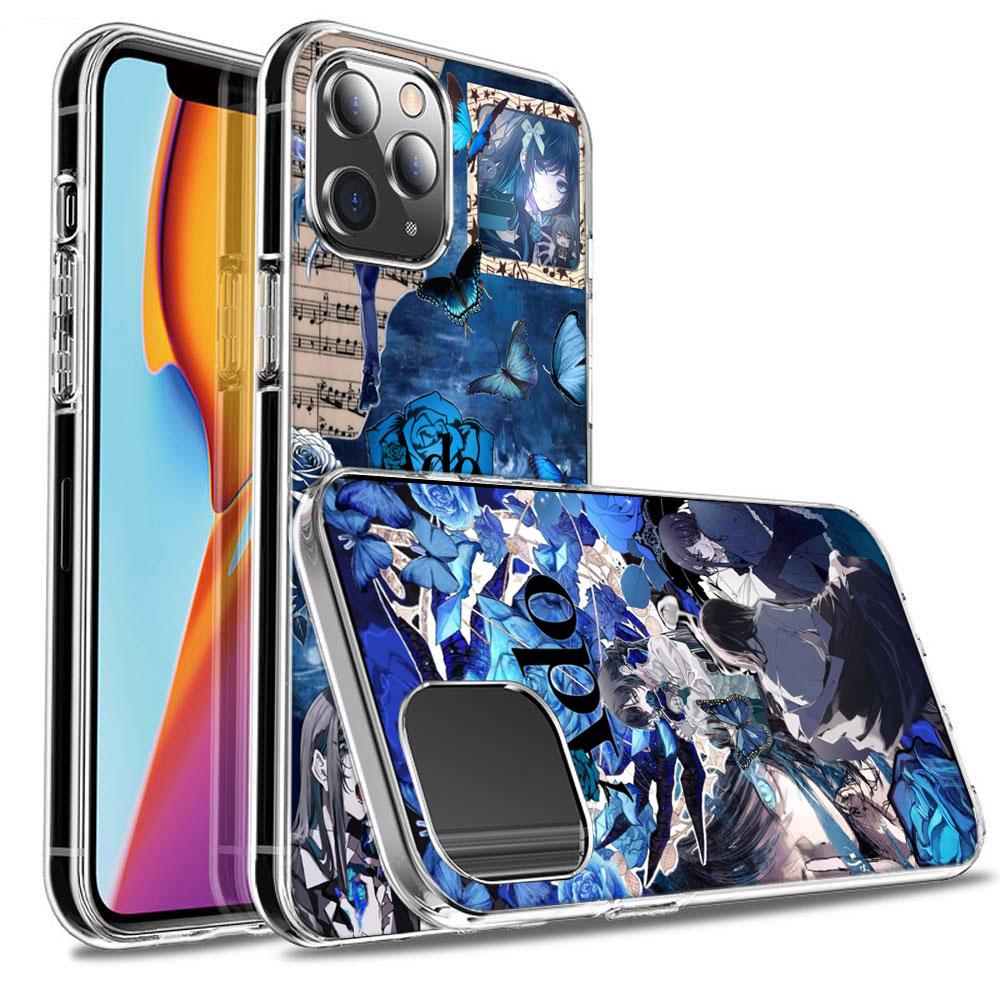 Ado Album Kyogen Phone Case For Iphone 16E 15 Pro 14 Plus 17E 16 17 Pro Max Air 11 12 13 Mini Shockproof Capa Cute Cover TPU