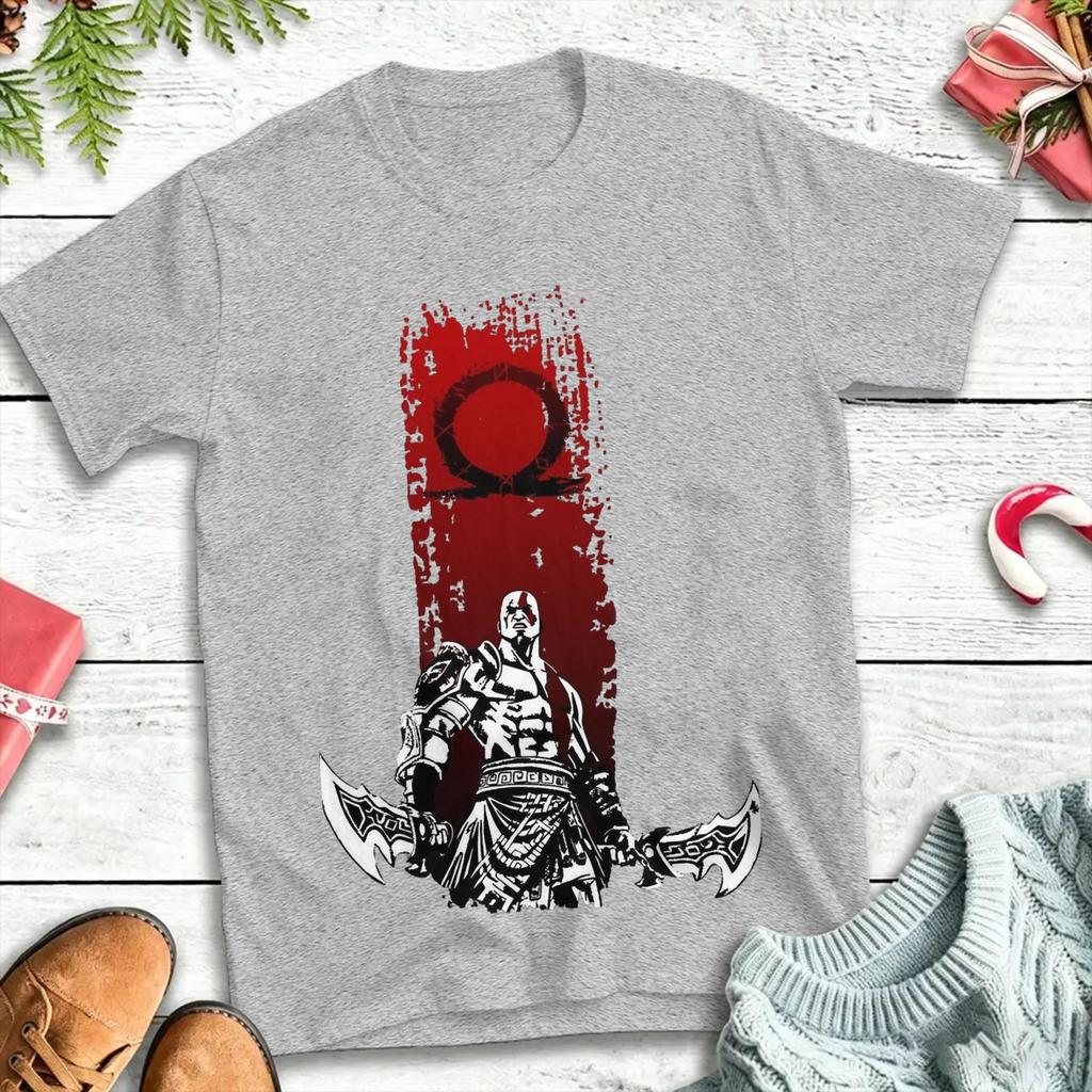 What It Is Like To Live With God Of War TShirt Summer Unisex 100 Cotton O Neck 4XL 5XL 6XL Top Tees Short Sleeve Streetwear Tops