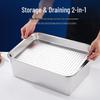 Stainless Steel Perforated Drain Tray