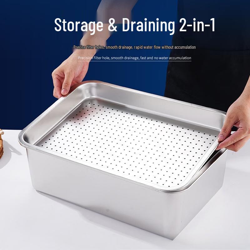 Stainless Steel Perforated Drain Tray