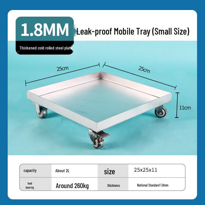 HC Flower Pot Tray with Wheels