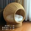 Cat's Nest Villa Nest Rattan Bamboo Four Seasons Universal Living Room Home Log Cat Bed