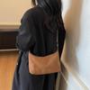 Fashiable Solid Faux Suede Retro Small Square Shoulder Bags for Women 2026  Simple Versatile Popularity Crossbody Bags