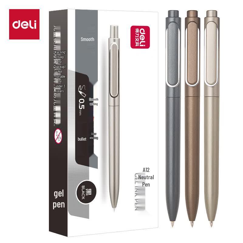 Deli A12 Lesu Click Gel Pen