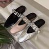 Metal Studded Women Ballet Flats Comfortable Dance Shoes Casual Walking Loafers Flat Mary Jane Shoes Ladies Zapatos De Mujer