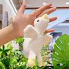 Adorable Plush Duck Pendant Keychain - Cute Backpack Charm & Claw Machine Toy