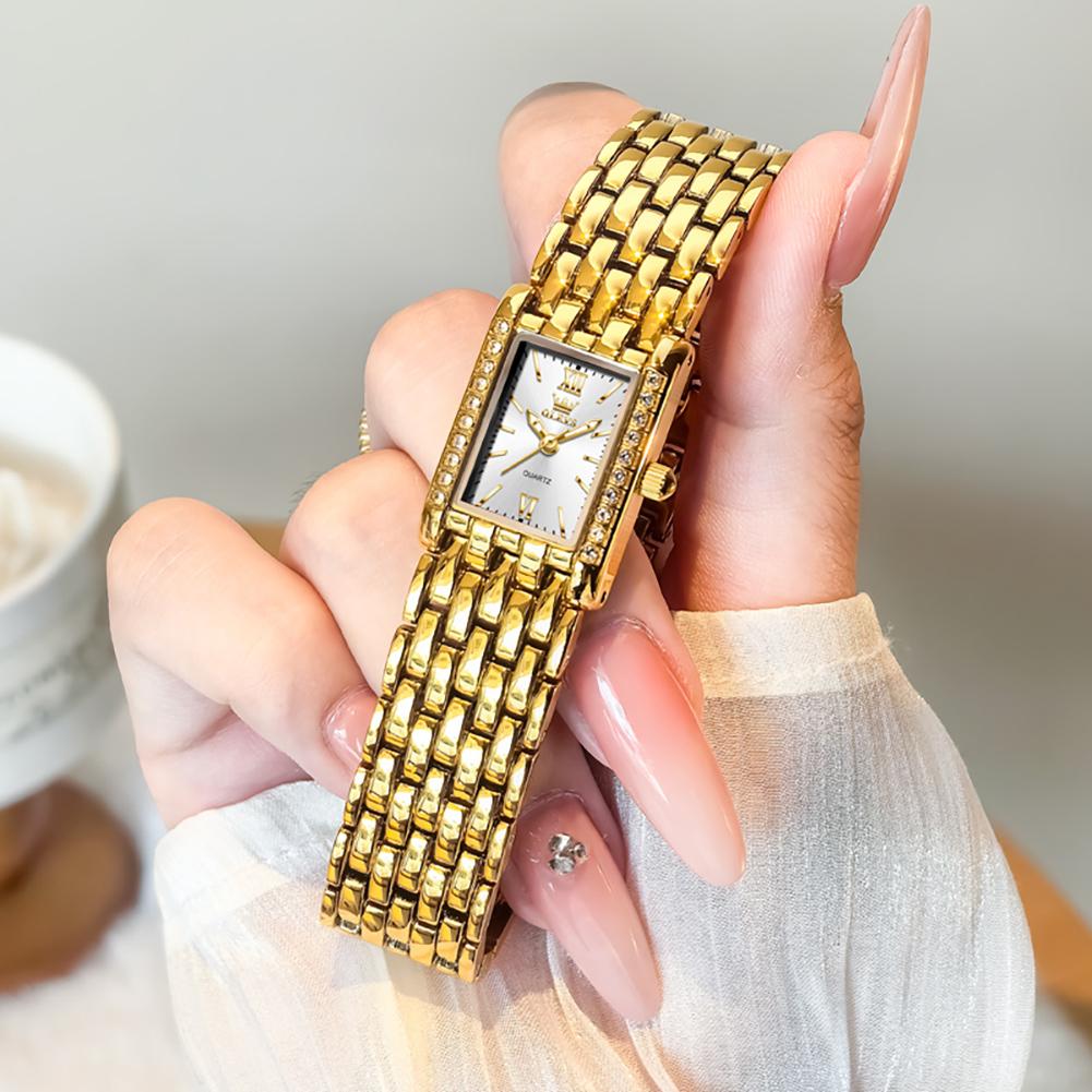 Womens Watches Top Brand Luxury Green Diamond Dial Quartz Watch for Women Waterproof Fashion Wristwatches Relogio Feminino
