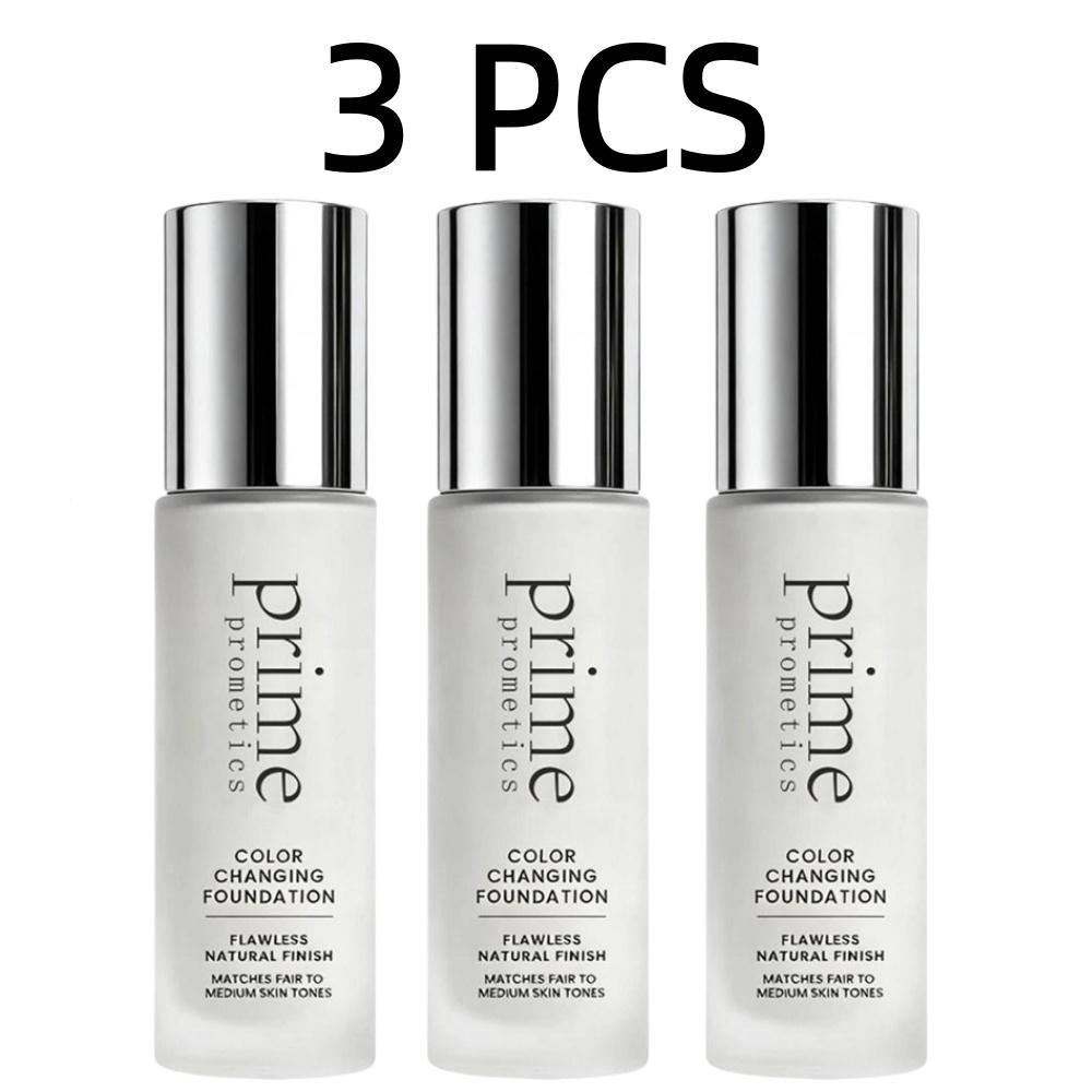 Prime Prometics podkladová báze měnící barvu 30 ml Tónovací tekutý make-up Bezchybný přirozený vzhled Voděodolný krémová báze na obličej
