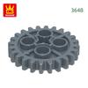 72Pcs/lot NO.3648 24 Gears Worm Gears Block Moc Colour Accessories Works With featuring Brick DO IT YOURSELF Children's Toy Assembly Parts
