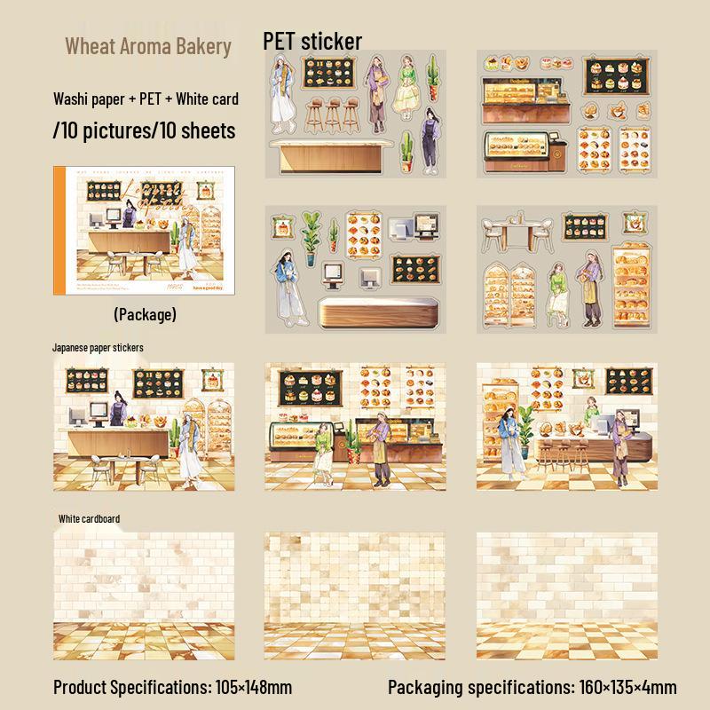 Beautiful Day Scenery Sticker Book: Holiday Journal Series