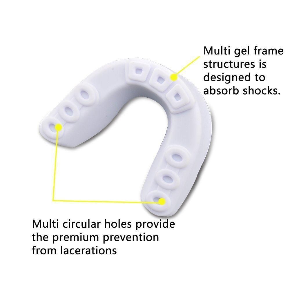 Training Device Teeth Guards EVA Tooth Brace Boxing Mouthguard Teeth Protector Sports Mouth Guards