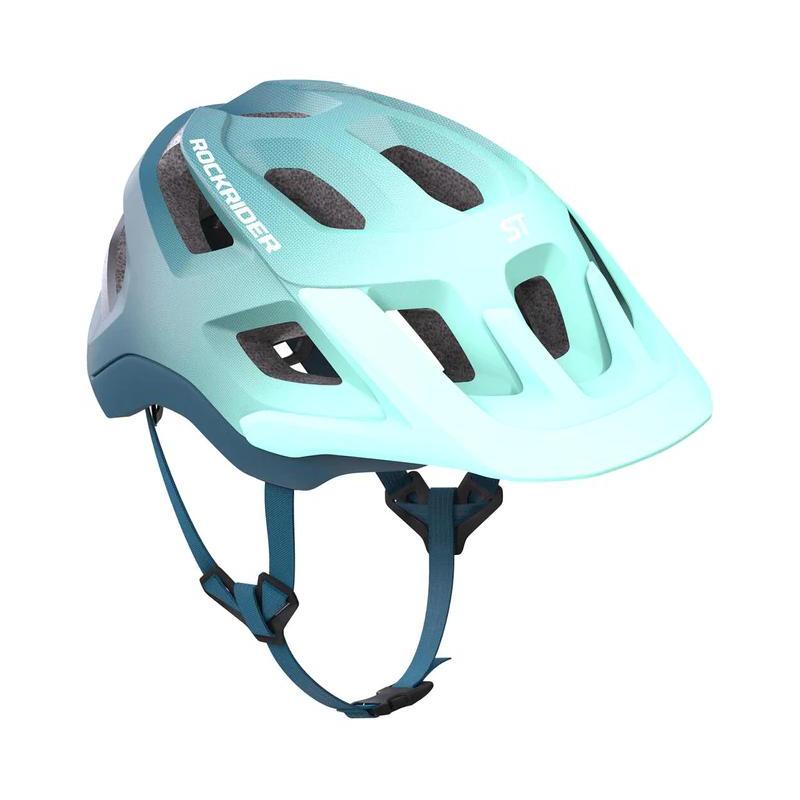 

DECATHLON Outdoor Cycling Helmet Polycarbonate ROCKRIDER Breathable Comfortable Rugged Unisex Mountain Bike Helmet L