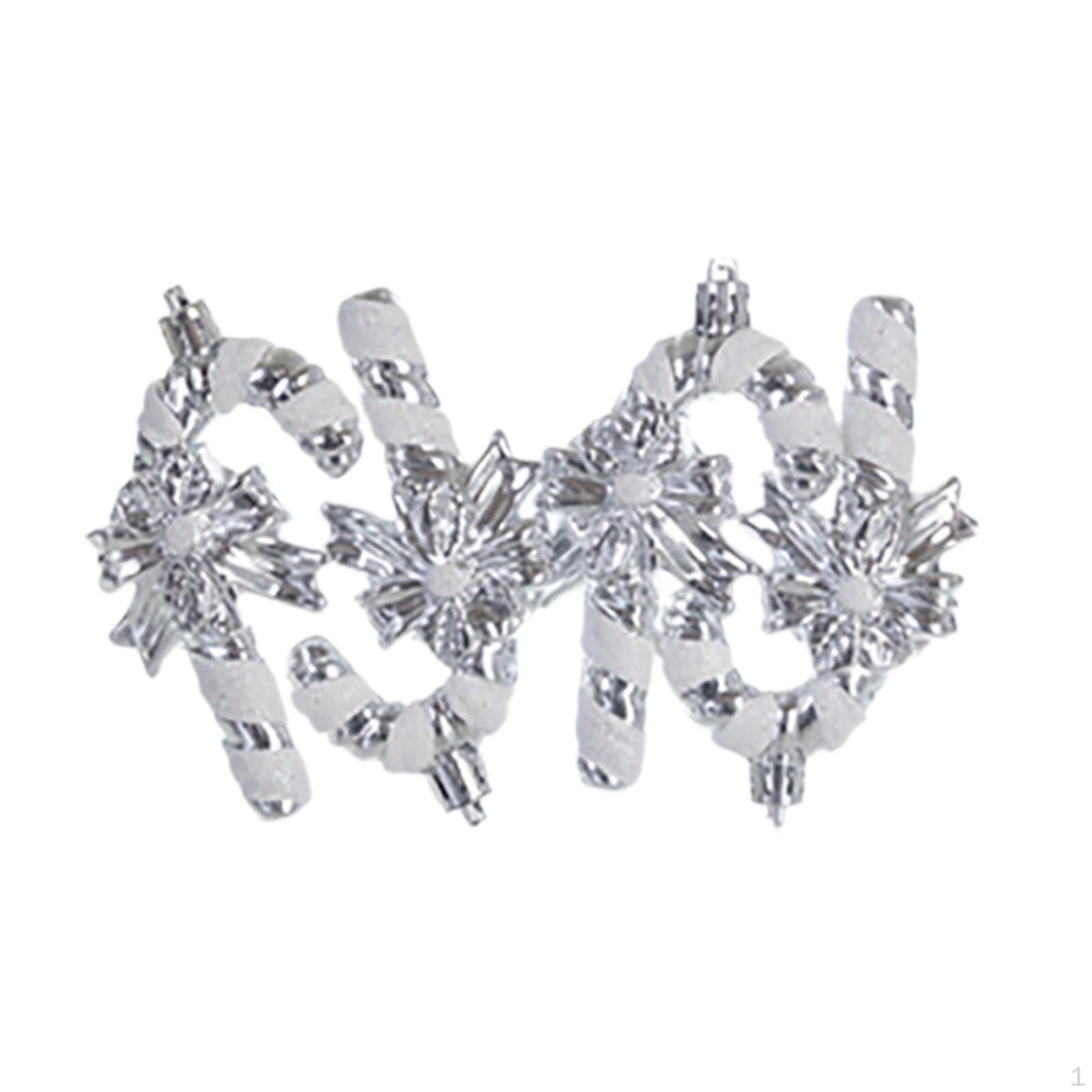 

4 шт. Конфетные трости, елочные украшения, подвеска, наружный, внутренний, наружный рождественский декор для Argent