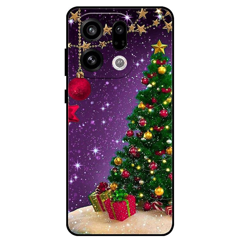 For OPPO Find X9Pro X9 X8 X7 Ultra FindX8s X7 X8 Pro X8s + Plus Christmas Phone Case Shockproof Soft TPU Silicone Protect Cover