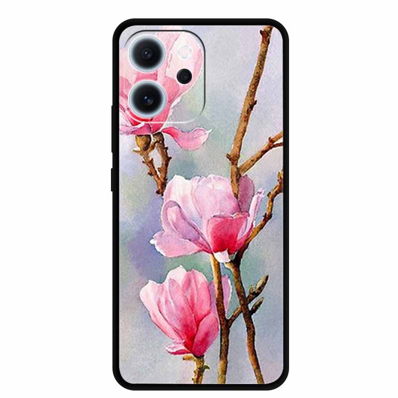 Funda For Oppo Reno15F Case Soft Bumper Silicone Aesthetic Back Cover For Oppo Reno 15F Protective Shockproof Coque Oppo Reno15F