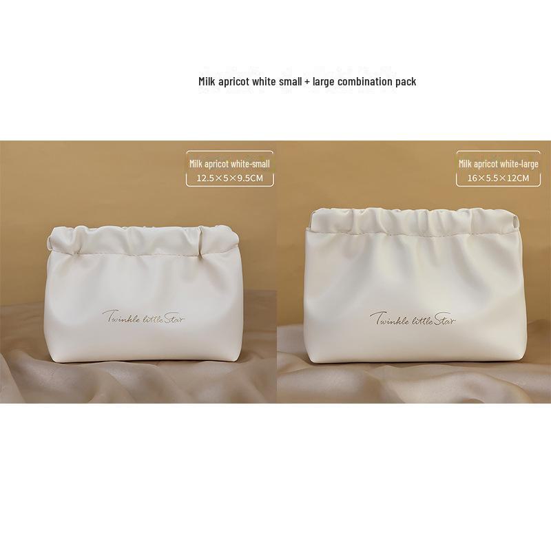 

Компактная водонепроницаемая ПУ дорожная сумка для туалетных принадлежностей и помады small + large