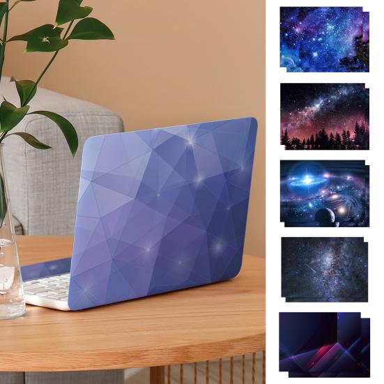 2Pcs Laptop Skin Sticker Universal Scratch-Resistant Waterproof PVC Notebook Computer Protective Cover Decal PC Accessories