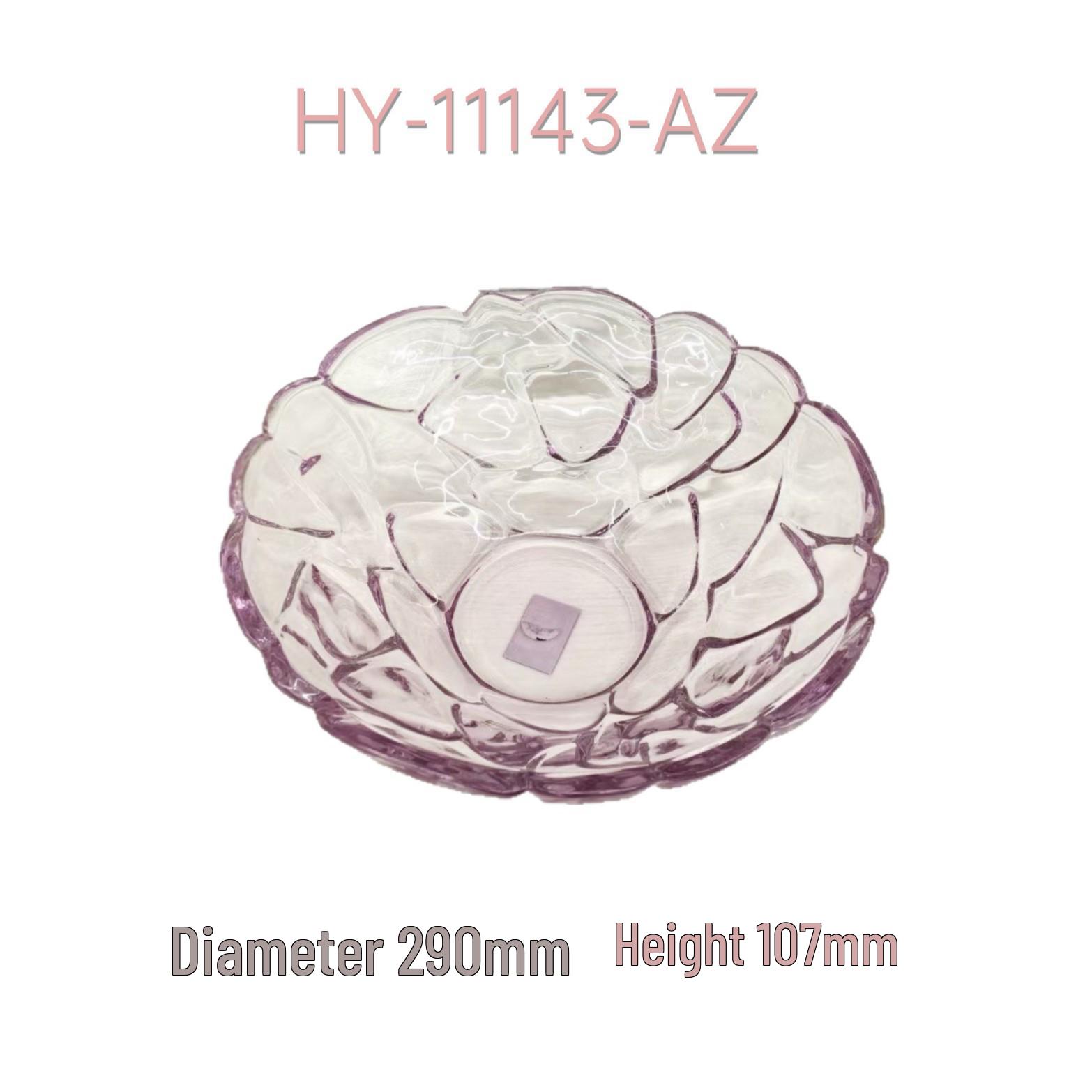 Бессвинцовая европейская стеклянная фруктовница - Декоративная тарелка для закусок и салатов для дома
