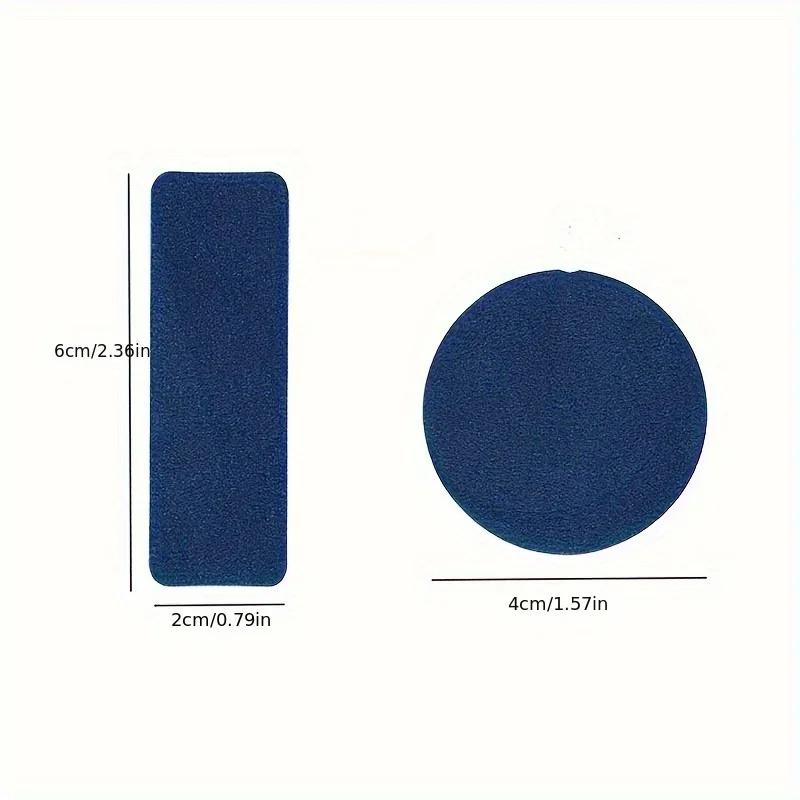 A set of 6 patches, sports shoe repair patches, shoe side damage, inner lining hole repair, shoe heel wear repair patches