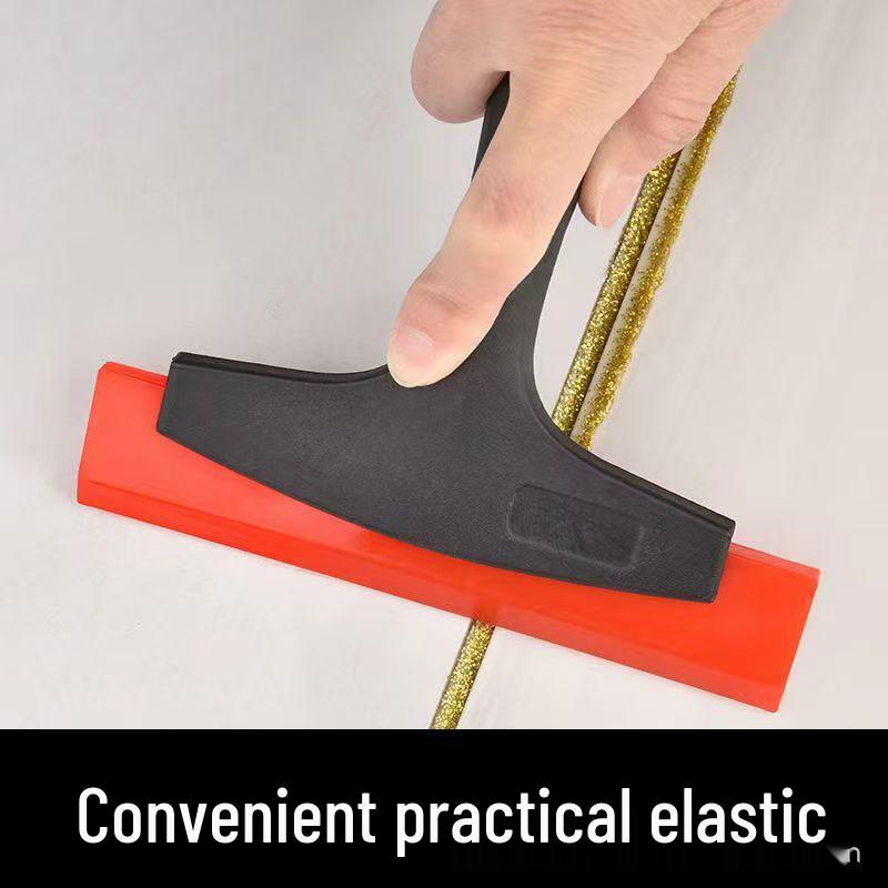 Epoxy Grout Scraper & Tile Leveling Squeegee Tool for Sanded Grout