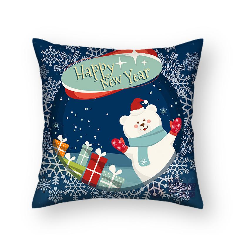 Weihnachtskissen im nordischen Stil, Sofakissen, Bürokissen, Auto-Lendenkissen, Amazon