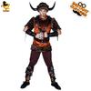 Halloween Adult Men's Viking Cosplay Costume, Big Male Viking Stage Party