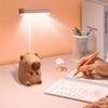With Pencil Sharpener Bedside Lamp Folding Learning Eye Lamps Cute Decor Light  Bedroom Use