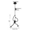 Nordic Wrought Iron Pendant Light - Retro Modern Art for Cafe or Boutique Decor