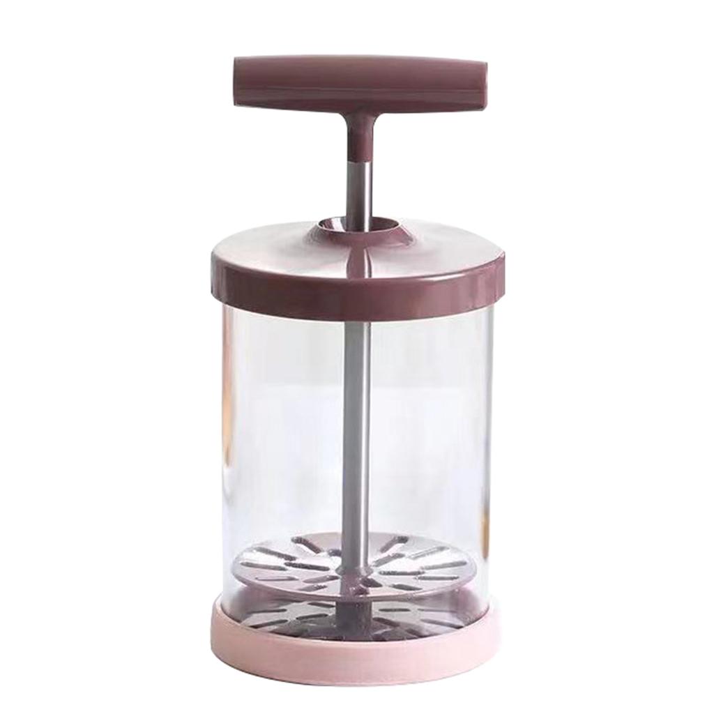 Plastic Manual Cream Whipper Maker Diy Whipped Cream Dispenser For Cake Decorating Salad Dressings Frothy Drinks